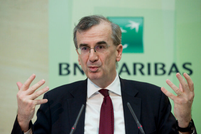 François Villeroy de Galhau, alors directeur délégué de BNP Paribas en février 2015 © Reuters François Villeroy de Galhau, alors directeur délégué de BNP Paribas en février 2015 © Reuters
